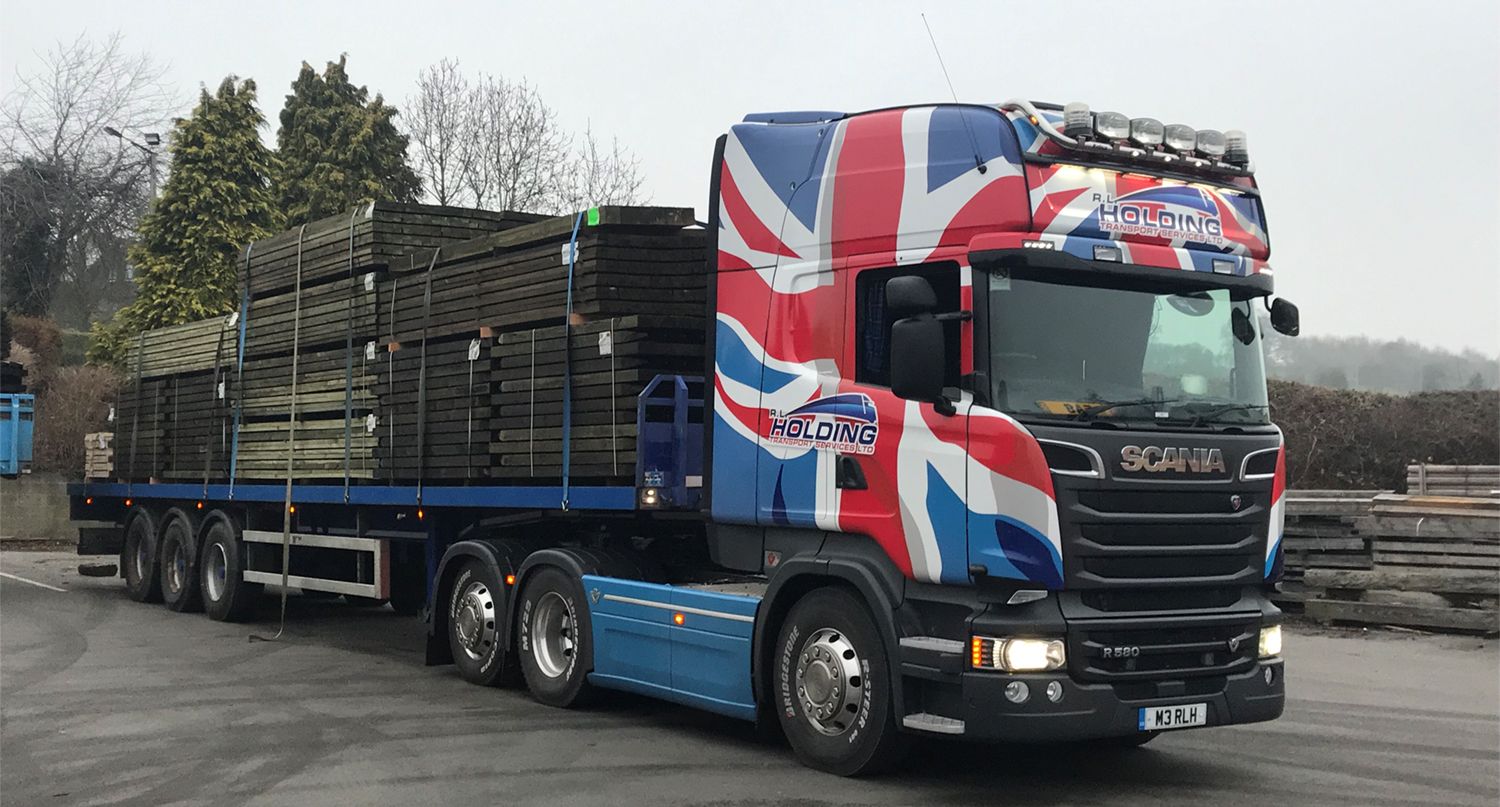 flatbed trailer hgv haulage